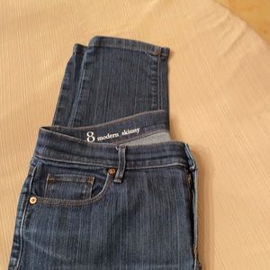 Loft modern skinny jeans